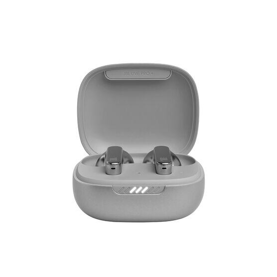 JBL Live Pro+ TWS - Chrome - True wireless Noise Cancelling earbuds - Detailshot 1 JBL Live Pro+ TWS - Chrome - True wireless Noise Cancelling earbuds - Detailshot 1